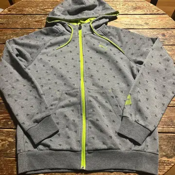 Puma 푸마 후드 부착 집업 후드티 저리 맨투맨 그레이 M 사이즈