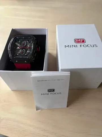 MINI FOCUS MF0399G 레드/건메탈 새상품급