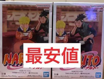 NARUTO 이치라쿠에서의 한때 우즈마키 나루토 우미노 이루카 피규어