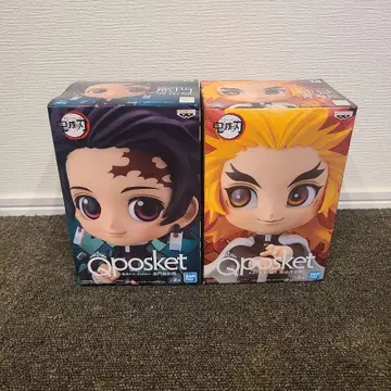 귀멸의 칼날 Qposket 탄지로와 렌고쿠 피규어 세트