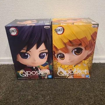 귀멸의 칼날 Qposket 기유와 젠이츠 피규어 세트