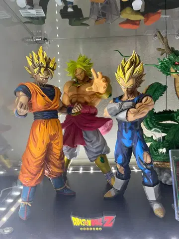 드래곤볼 그란디스타 리페인트 손오공 베지터 브로리 세트