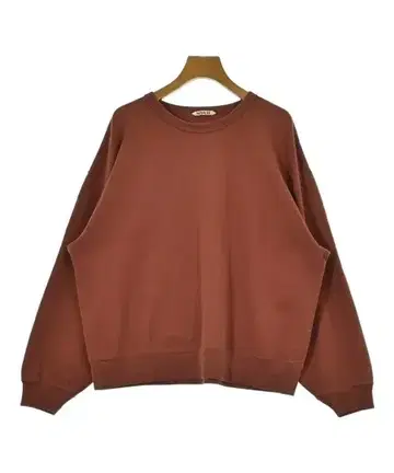 AURALEE 여성용 맨투맨