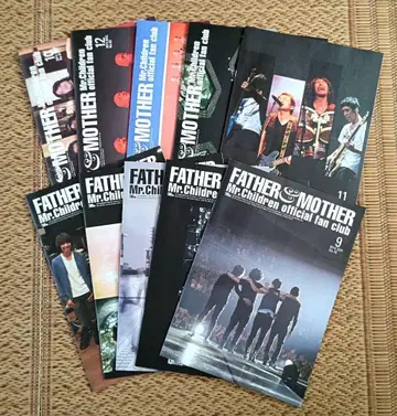 [Mr.Children] FATHER&MOTHER 뉴스레터 10권 세트