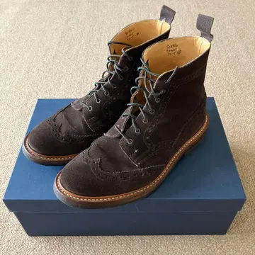 새상품급 Tricker's 트리커스 별주 카트리지 부츠 스웨이드