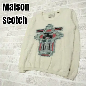 메종 스코치 니트 사이즈 1