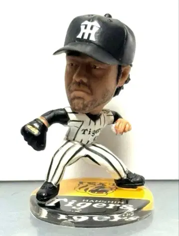 레어 [ 한신 타이거즈 트레이딩 피규어 ] 시모야나기 츠요시