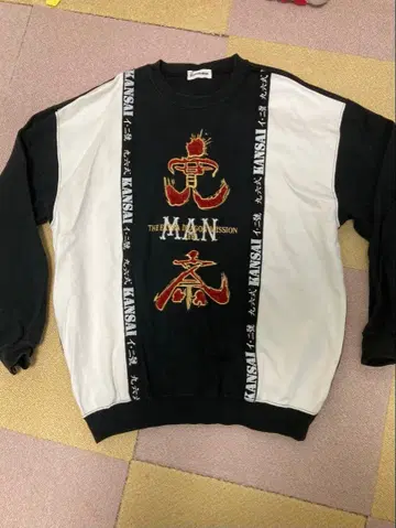 KANSAI MAN 남성용 맨투맨 트레이닝복