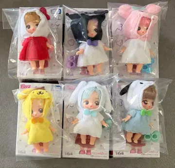 쁘띠 리카짱 산리오 캐릭터즈 컬렉션 컴프 세트