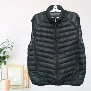 zC381 [ 3XL ( 4L ) ] 다운 베스트 하이넥 포켓 부착