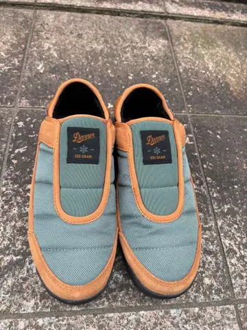 Danner 200 그램 슬립온 그린/오렌지