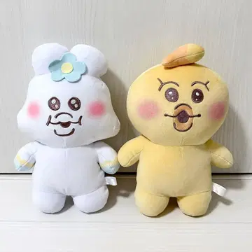 새상품급 봉제 인형 뽄포차무 키미마로 2세트