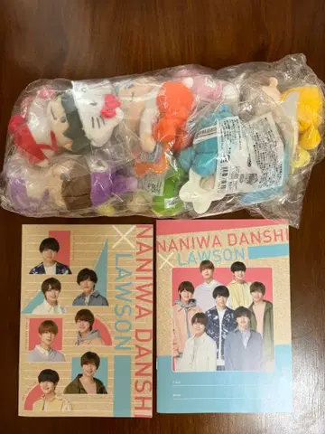 나니와단시 산리오 콜라보 봉제 인형 로손 미니 노트 특전