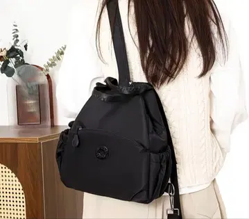 경량 레이디백 크로스바디백 백팩 캐주얼 블랙 2way