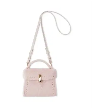 [새상품급] CELFORD 비쥬 스터드 퍼 미니백 핑크 셀포드