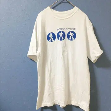 MADEINU.S.A 스피어 민트 그래픽 티셔츠 S