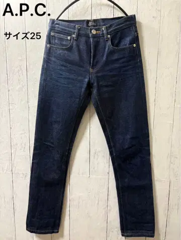 A.P.C. 스트레이트 데님 사이즈 25