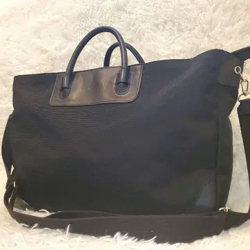 새상품급 바니스뉴욕 비즈니스백 2way 나일론 x 가죽