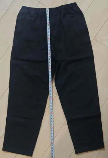 프릭스스토어 블랙 데님 와이드 팬츠