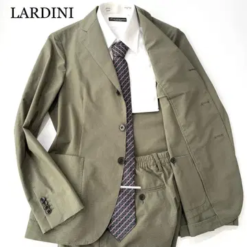 [새상품급] LARDINI 수트 셋업 easy wear 그린 46