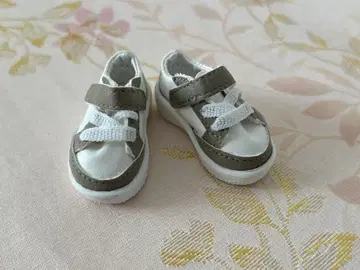 인형 신발 캐주얼 스니커즈 그레이 tinyfox 사이즈 1/6