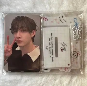 스키즈 트레이딩 카드 아크릴 스탠드 FC 갱신 혜택 팬클럽 Japan