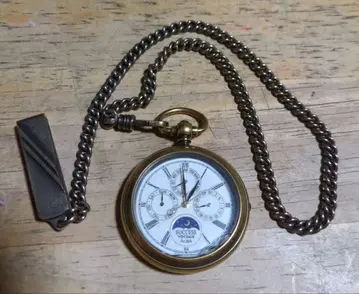 A2 레어 SEIKO ALBA 선문페이즈 빈티지 회중시계