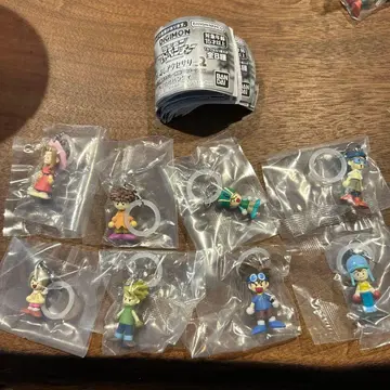 디지몬 어드벤처 메지루시 액세서리 2 전 8종 풀 컴프 세트