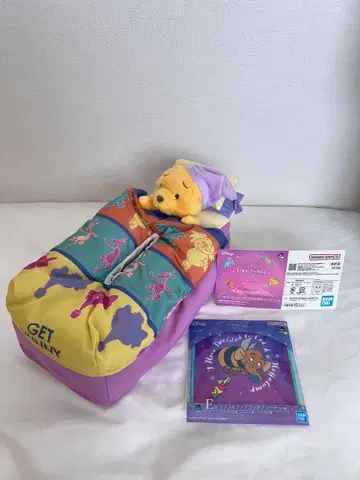 [ 미사용 ] 곰돌이 푸 제일복권 라스트 원상 티슈 케이스