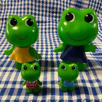 케로짱 코로짱 대 소 4체 세트