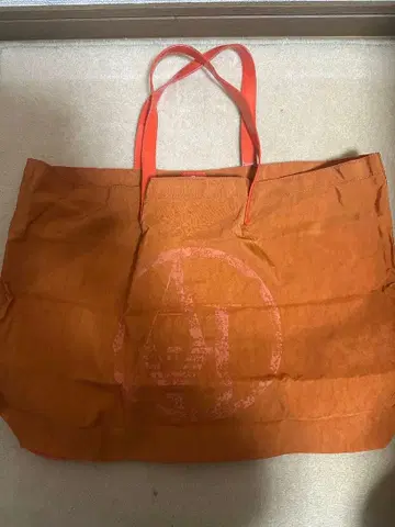 Armani Jeans 오렌지 토트백