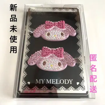 MY MELODY 헤어 클립 2개 세트