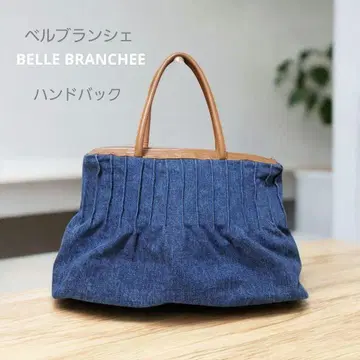 BELLE BRANCHEE 데님 숄더 핸드백