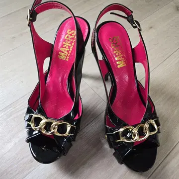 MA*RS 마즈 샌들 펌프스 레어