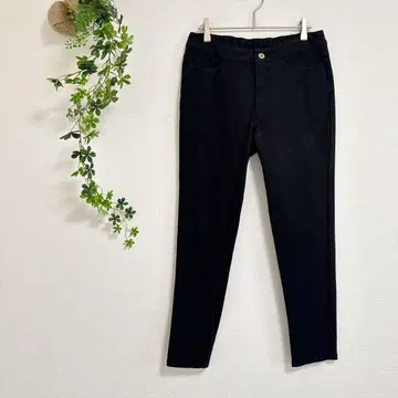 [GALERIE VIE] 스트레이트 데님 (M) 면 백 밴딩