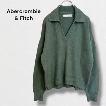 아베크롬비 앤 피치 스키퍼 폴로 니트 풀오버 루즈핏