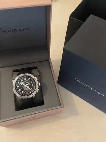 해밀턴 카키 애비에이션 새상품급