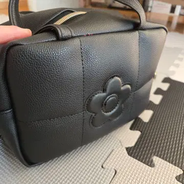 MARY QUANT 블랙 숄더백