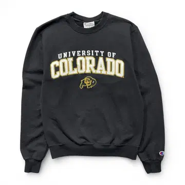 USA 구제 의류 챔피온 콜로라도 대학 버팔로스 칼리지 맨투맨