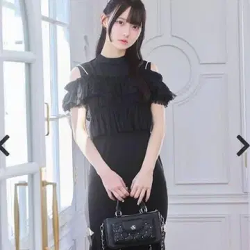 미셸 마카롱 앙상블 튤 원피스