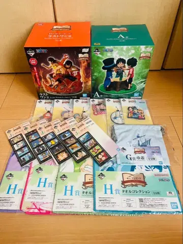 원피스 제일복권 피규어 에이스 루피 사보 라스트 원