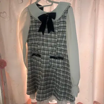 Dear my love 트위드 아가씨 원피스