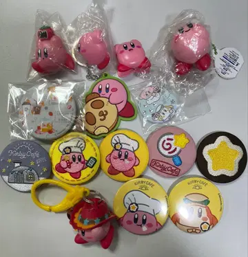 별의 커비 커비 와돌디 캔뱃지 키링 클립 묶음 판매