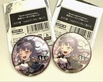 [ WS5 ] BanG Dream! 뱅드림 기념 트레이딩 캔뱃지 AKO