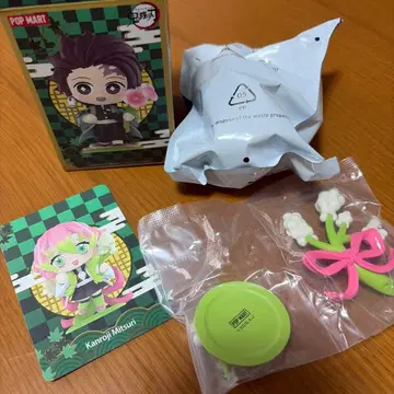 POP MART 귀멸의 칼날 칸로지 미츠리 피규어 세트