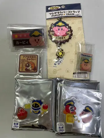 별의 커비 커비 마호로아 푸푸푸 기차 아크릴 스탠드 명찰