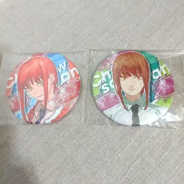 체인소 맨 마키마 컬렉션 캔뱃지 2점 SET