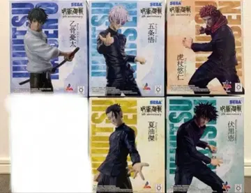 주술회전 피규어 5종 세트