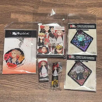 도쿄 리벤저스 사노 만지로 금박 아크릴 키링 마이키