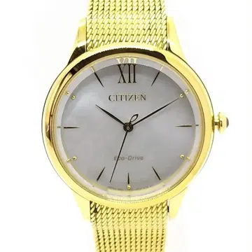 [고품질] 시티즌 E031-R012428 쉘 다이얼 여성용 손목시계